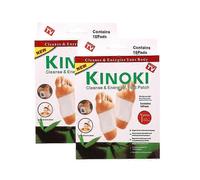 Jeek 10pcs-50pcs Detox Foot Pads Body Toxins Feet KINOKI Herbal Patches Slimming Deep Cleansing 20pcs