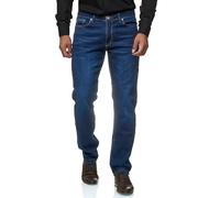 Jeel Men's Jeans - Regular-fit - Straight-Cut - Stretch - Jeans Trousers - Basic Washed 01-Navy 34W / 32L