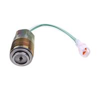 JEENDA 12V Hydraulic Pump Solenoid Valve Without Screw K3V112 SKC5/G24-106-1 2436R884F1 2436R884F3 Compatible with Kobelco SK60-5 SK200-5 SK200-6 Doosan DH200-5 Hyundai R210-5 Excavator