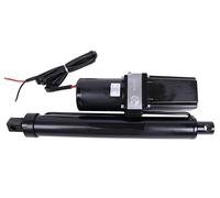 JEENDA DC 12V 12" Hydraulic Motor Heavy Duty Electric Linear Actuator 1700Lbs-2300lbs Compatible with Dump Trailers, Lift Tables, Solar Tracking System, Wheelchair Lift,Tractors,Cleaning Vehicle