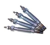JEENDA Glow Plug E6303-65511 E6301-65512 Compatible with Kioti CK25 CK2510 CK2610 CK27 CK30 CK35 DK35 DK40 DK45 DK50 DK551 DS3510 DS4510 LK2554 LK2610 LK30 Mahindra 3510 (4)