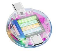 Jeenuuder 1 PCS 48V Type-C Tester As Shown ABS Amperimetro Voltage Current Meter Volt Amp Ammeter Detector