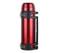 Jeenuuder 1 PCS Pearlescent Red Stainless Steel Water Bottle Outdoor Portable Insulation Water Bottle