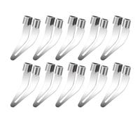 Jeenuuder 10pcs Smooth Heads for Plastic Welding Tool 45 Degree Elbow Smoothing Heads Welding Tips Soldering Repair Tool