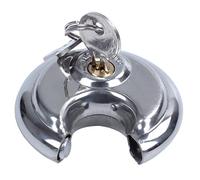 Jeenuuder 1x Padlocks Heavy Duty 70MM Round Circular DISC Padlock with 1 Keys