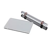 Jeenuuder 2Pieces Polymer Clay Tools, Acrylic Roller for Polymer Clay with Thick Ring, Clear Clay Art Craft DIY Polymer Clay Tools