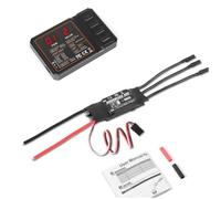 Jeenuuder 50A Brushless ESC 2-3S Lipo Support BEC Output with Programming Card for RC Car Boat Aircraft DIY Parts