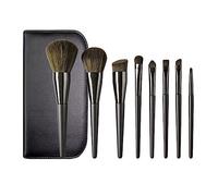 Jeenuuder 8 Color-Grabbing Makeup Brushes Wholesale Portable Makeup Brush Full Set Man-Made Fiber+Wood+Aluminum