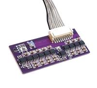 Jeenuuder 8S-7S 1.5A LiFePO4 Ternary Li-Ion Battery Universal High Current 0.03V High-Precision Energy Transfer Active Equalizer