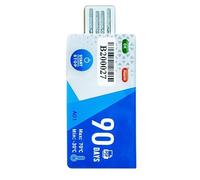 Jeenuuder 90 Days USB Interface Temperature Logger Data Logger for Warehouse Storage Refrigerated Transport