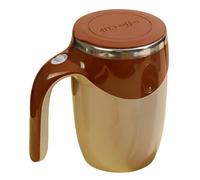 Jeenuuder Automatic Stirring Coffee Cup, Reusable Coffee Cup, Rechargeable Self Stirring Coffee Cup, High Speed Stirring Cup A