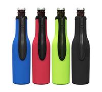 Jeenuuder Beer Bottle Cooler Sleeves, Neoprene Insulated Sleeve Keep Beer Cold and Hands Warm, Non-Slip 12 OZ Bottle Holder 8Pack