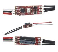 Jeenuuder Brushless Motor Driver Board Motor Speed Controller Regulator Electric Regulator Drive forMini Model Aircraft FPV Brushless Motor Red