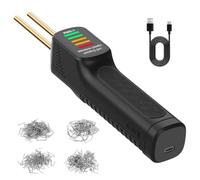 Jeenuuder Cordless Mini Portable Plastic Welder Hot Stapler Plastic Welder Car Bumper Electronic Welding Repair Tool Kit