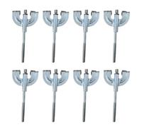 Jeenuuder Drum Claws Drum Parts Hardware Metal Practical Drum Set Percussion Instrument Accessories Percussion Claw Hooks