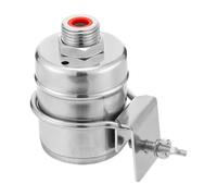 Jeenuuder Float Valve Fully Automatic 1/2 Inch Filling Valve Mini Water Level Control Float Valve for Water Tanks (Narrow Side)