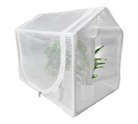 Jeenuuder Flower Warm and Frost-Proof Household Moisturizing Gardening Rain Cover Mini Greenhouse Shed