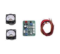Jeenuuder High-Stability VU Meter VU Meter Stereo Audio Amplifier Warm Backlight Analog VU Panel Meter Level Indicator Audio Meter Level VU Meter