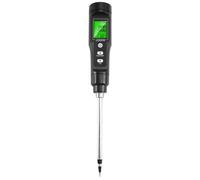Jeenuuder LCD Digital Soil Tester ATC Temp Detection Soil EC Meter Handheld Soil EC Meter 2 in 1 Soil Detector