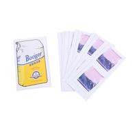 Jeenuuder Little Blow Baggies Prank Stickers, Baggie Filled with Booger Sugar, Booger Sugar Sticker, Easy Install 30+1