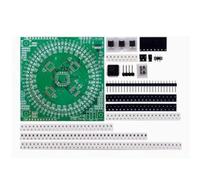 Jeenuuder LQFP64 SMD Soldering Practice Board Kit Soldering Introductory Training to Improve The STC8 TypeC Port TypeC SMD Soldering Practice Board Kit