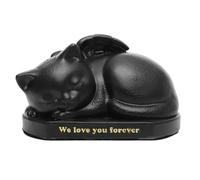 Jeenuuder Pet Urns Memorial Pets Gift Sympathy Retain Memories Cremation Memorial Urn for Home Backyard Lawn Indoor Easy Install Cat