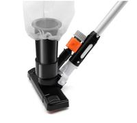 Jeenuuder Pool Vacuum Jet Cleaner Cleaning Accessories Parts Kit Professional Suction Head and Mesh Bag for SPA Pond Fountain-US