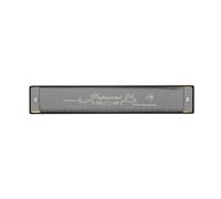 Jeenuuder Professional 24 Holes C Key Harmonica for Beginners Kids Advanced Harmonica Instrument with Heavy Sound for Performance, Easy to Use Fine Workmanship