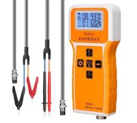 Jeenuuder RC3563 Battery Voltage Internal Resistance Tester Trithium Lithium Iron Phosphate 18650 Battery Tester,Tester Probe Clip
