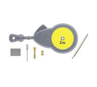 Jeenuuder Rotape Tape Measure Compass,Tape Compass,Measure Beam Compass for Drawing Circles and Lines with Tape Measure