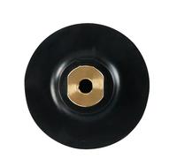 Jeenuuder Rubber Backing Pad Polishing Grinding Disc Holder for Angle Grinder M10 Abrasive Self-Adhesive Grinding Backing Pad 3In Easy to Use