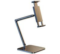 Jeenuuder Tablet Stand Adjustable Desk Portable Tablet Smartphone 360° Rotating Tablet Holder