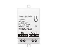 Jeenuuder Tuya Smart WiFi Dry Contact Switch Module 10A Home Universal DIY Breaker Relay Work with Smart Life DC 8-40V