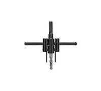Jeenuuder Woodworking Opener Adjustable Wood Circle Hole Cutting Diameter 30-120mm Saw Cutter Tool Drill Bit Hole Punching Tools