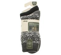 Jeep 2Pk Thermal Socks & Hoisery Charcoal/black, Grey, 1