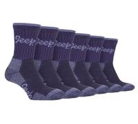 Jeep - 6 Pairs Ladies Terrain Socks