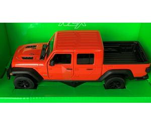 Jeep Gladiator Rubicon 2020, orange, 1:27 scale diecast model from Welly