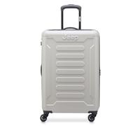 Jeep JH004C 4 wheels Trolley 68 cm with expansion pleat silver colored