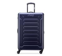 Jeep JH004C 4 wheels Trolley 75 cm with expansion pleat blue