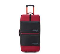 Jeep Js006b Two Wheel Rolling Travel Duffle Bag, Tomato, 68.58 cm, Js006b Two Wheel Rolling Travel Duffle Bag