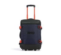 Jeep Js007C 55 Travel bag with wheels, blue, 37L, 37 x 55 x 24cm