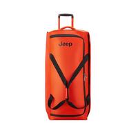Jeep JS009D Two Wheel Rolling Travel Duffle Bag, Orange, 31 Inch, Js009d Two Wheel Rolling Travel Duffle Bag