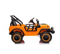 Jeep Little ELECTRIC 24V for 1-4 YEARS OLD, ONE SEATER, RC, Orange