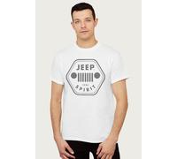 Jeep Men's 1941 Spirit Logo T-Shirt in White | Size: XL Jeep White XL