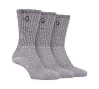 Jeep - Mens Cotton Hiking Socks 3 Pack Breathable Walking Socks