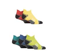 Jeep Men's Cushioned Trainer Socks 5 Pairs Size 6-11 | Breathable performance poly low-cut socks with cushioning & arch support, ideal for gym, sports & everyday wear, 5 pack.
