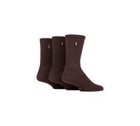 Jeep Men's Mens 3 Pair Vintage Boot Socks in Brown | Size: 6-11 Jeep Brown 6-11