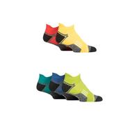 Jeep Men's Mens 5 Pair Technical Trainer Sport Socks | Size: 6-11 Jeep Multicolor 6-11