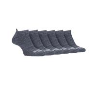 Jeep - Mens Quarter Running Socks 6 Pack Performance Sports Socks