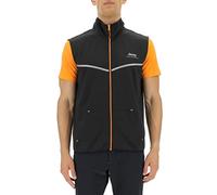 JEEP O102621-B327 XP MAN TECH SWEAT VEST W/Kangaroo Pocket JX22A Black/Dark Grey Mela L